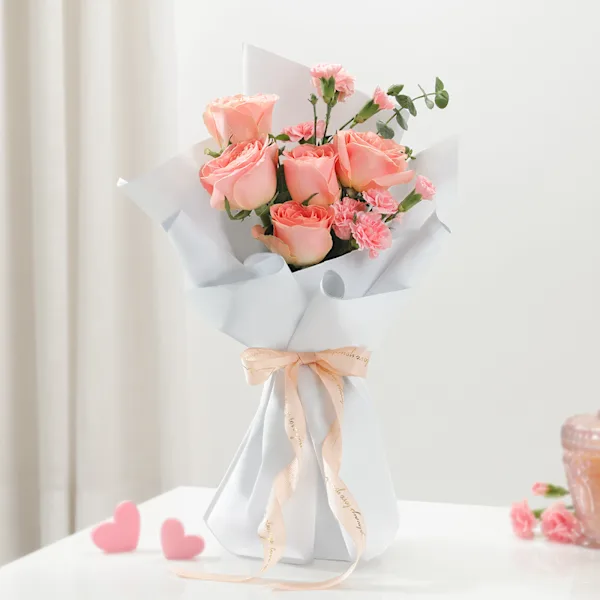 Cherished Roses Valentine Bouquet